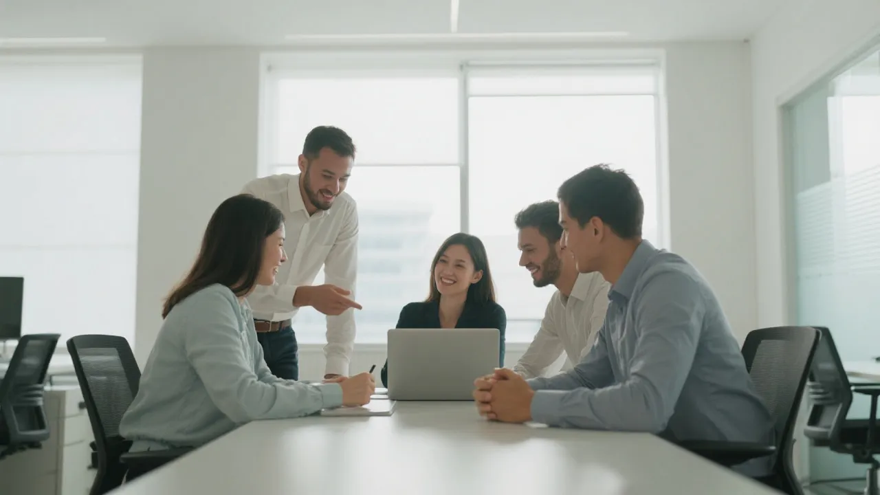 团队协作示意图